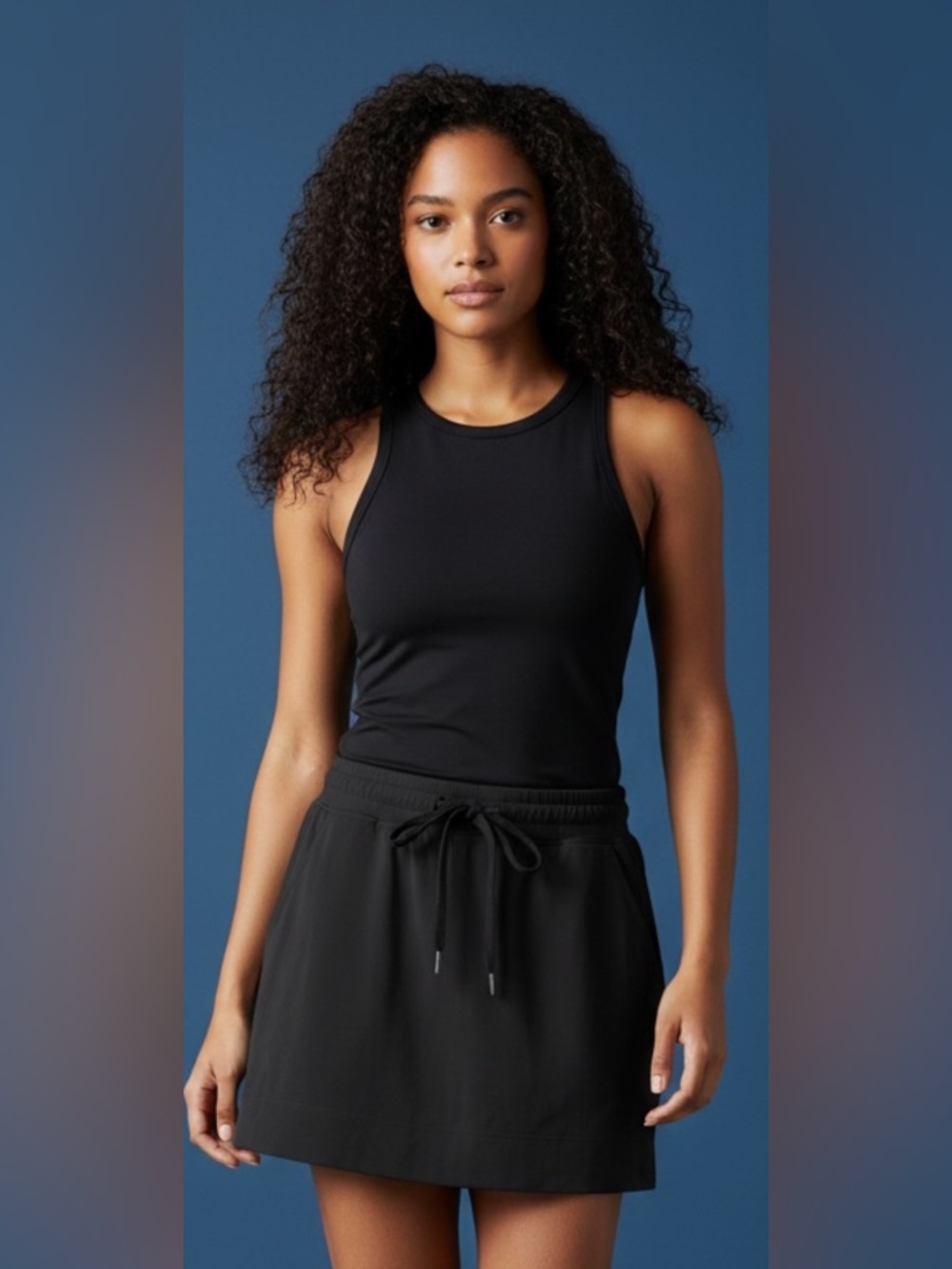 GAIAM Black Willow Woven Skort